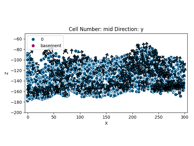 Cell Number: mid Direction: y